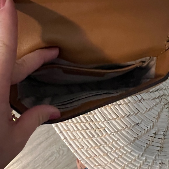 Michael Kors Half Dome Whipstitch Saddle Flap - WORN ONCE! - Picture 5 of 7